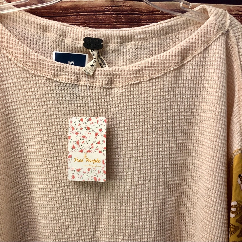 Free People Long Sleeves Top (Size: Small)